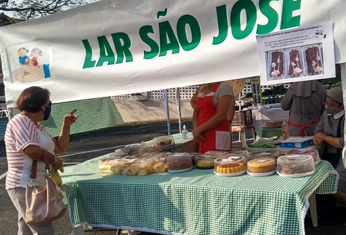 Lar São José deixa de expor produtos na Barraca Solidária