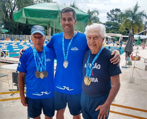 Natação Master conquista sete medalhas em Piracicaba