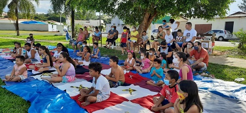 Contação de História teve boa participação