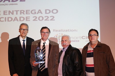 Prefeitura é premiada no InovaCidade 2022