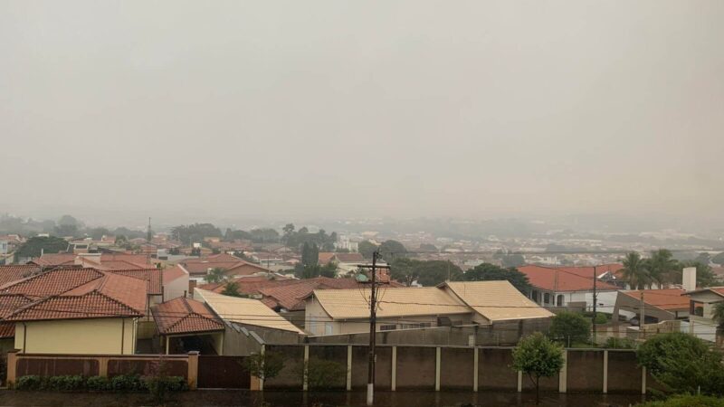 Outono termina com chuva em Itapira  