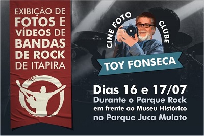 Itapira terá exposição de vídeos e fotos de bandas