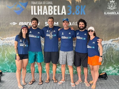 Masters marcam presença na Travessia de Ilha Bela