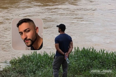 Pai faz apelo para que buscas por seu filho continuem no rio Guaçu