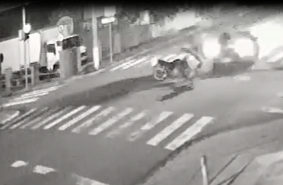 Vídeo mostra colisão ‘nervosa’ na avenida Rio Branco