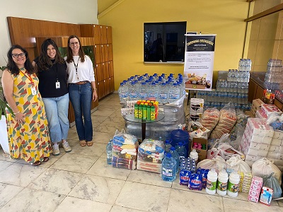 Grupo Penha arrecada donativos para desabrigados do Litoral Norte