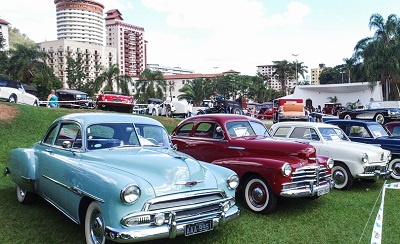 Encontro de Carros Antigos de Águas de Lindóia começa dia 08