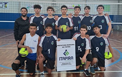 Vôlei sub 16 vence Casa Branca na Liga Sanjoanense