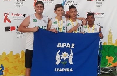 APAE de Itapira dá show e se destaca em competição de alto nível