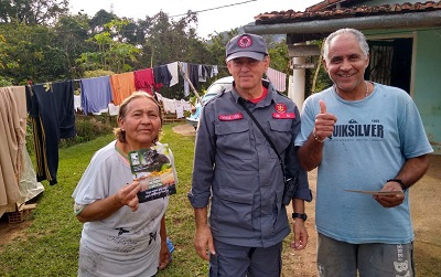 Defesa Civil realiza ação educativa e de prevenção a incêndios