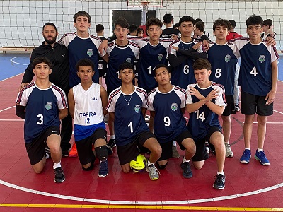 Vôlei masculino sub 16 vence Rio Pardo