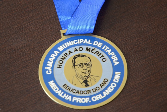 Câmara entrega Medalha “Prof. Orlando Dini” na segunda-feira