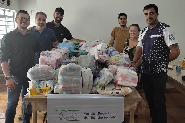 Fundo Social recebe mais de 500 kg de alimentos do Kenda Open Cup
