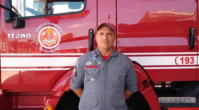 “Diminuiu o tempo de resposta às ocorrências com Bombeiros em Itapira”, diz sargento Fernando