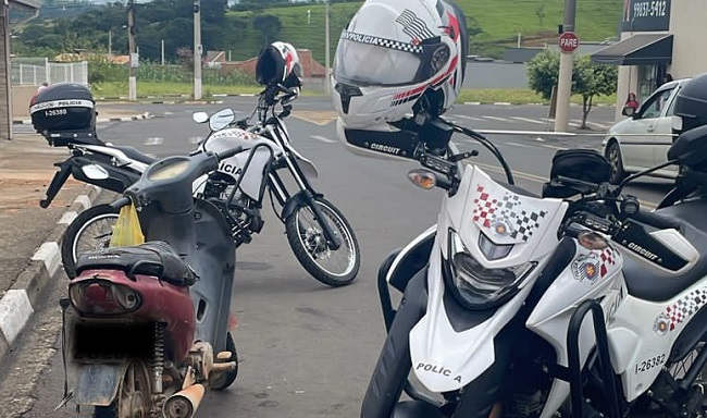 Homem é preso no Istor Luppi com moto ‘baixada’