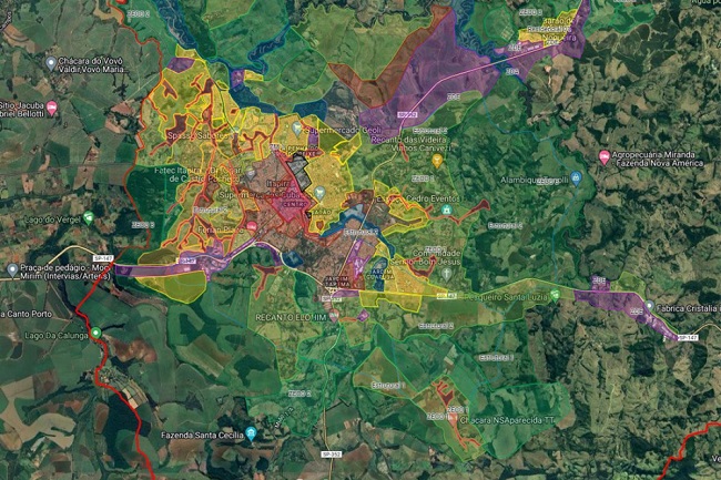 Ferramenta online facilita consulta ao Zoneamento Urbano de Itapira