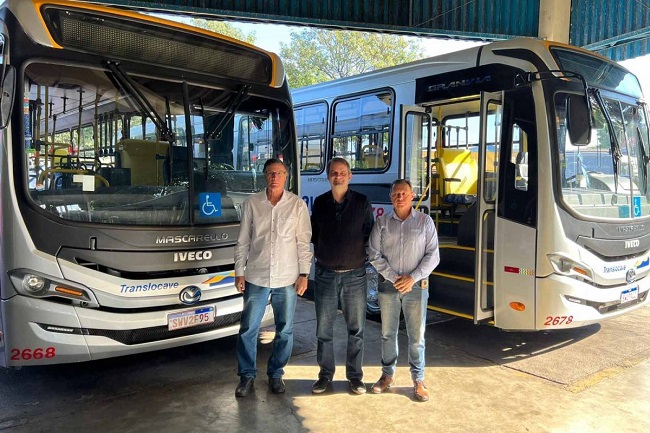 Responsável pelo transporte coletivo apresenta novos veículos para a frota