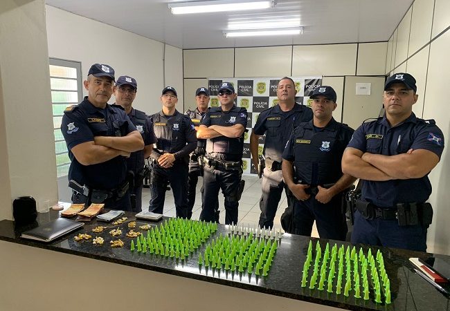 ‘Sorriso’ foi chorar no xilindró após ser preso com drogas