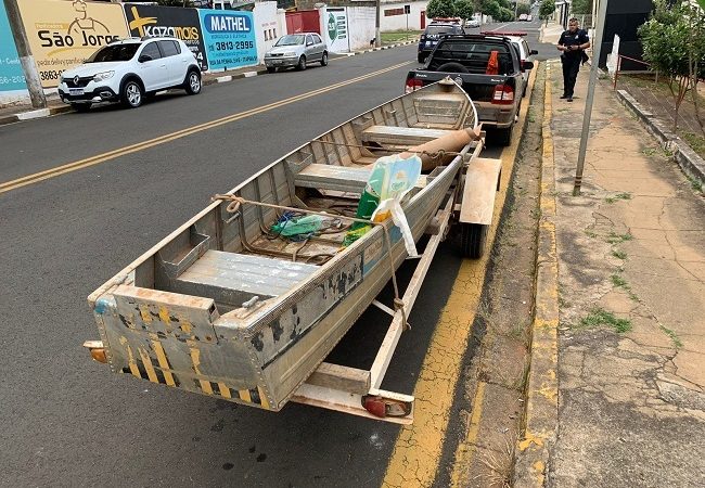 Três pescadores são detidos com ‘trabuco’ no Rio do Peixe