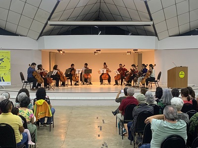 Clássicos em Cena de junho apresentou Unicamp Cello Ensemble