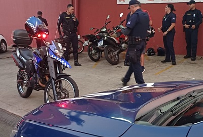 Moto ‘dublê’ é apreendida por guardas municipais