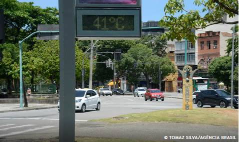 Inmet emite alerta laranja para onda de calor