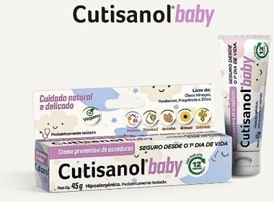 Cristália anuncia campanha de lançamento do Cutisanol® baby