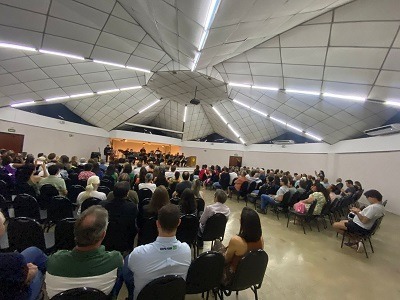 Casa cheia na apresentação da Big Band Casa das Artes no ‘Clássicos’