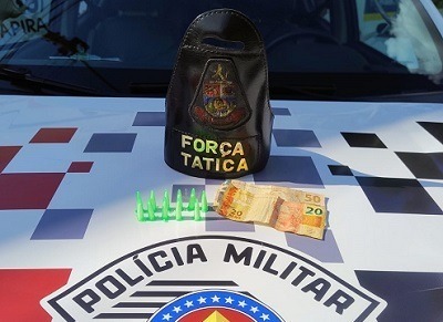 Força Tática manda traficante fujão pro xilindró