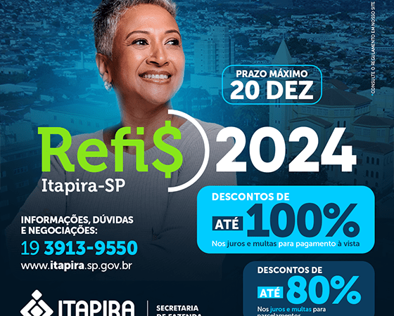 Prefeitura de Itapira – Refis 2024