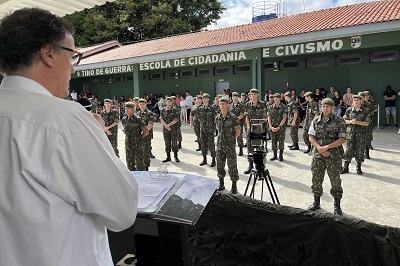 Tiro de Guerra celebra inauguração oficial e formatura da 1ª turma